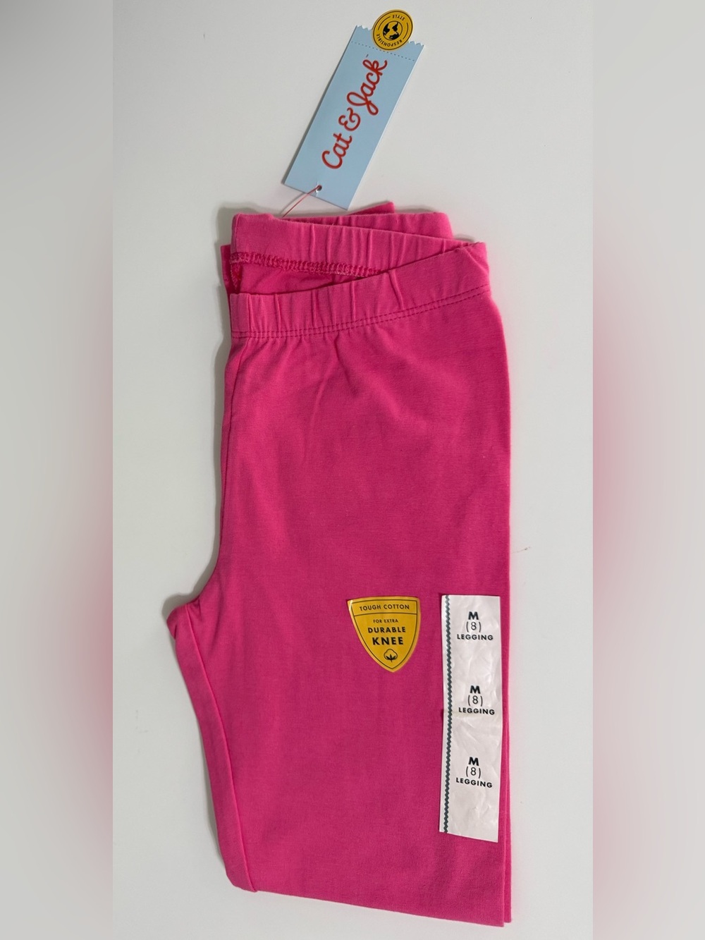 Cat & Jack Hot Pink Girls' Stretch Leggings